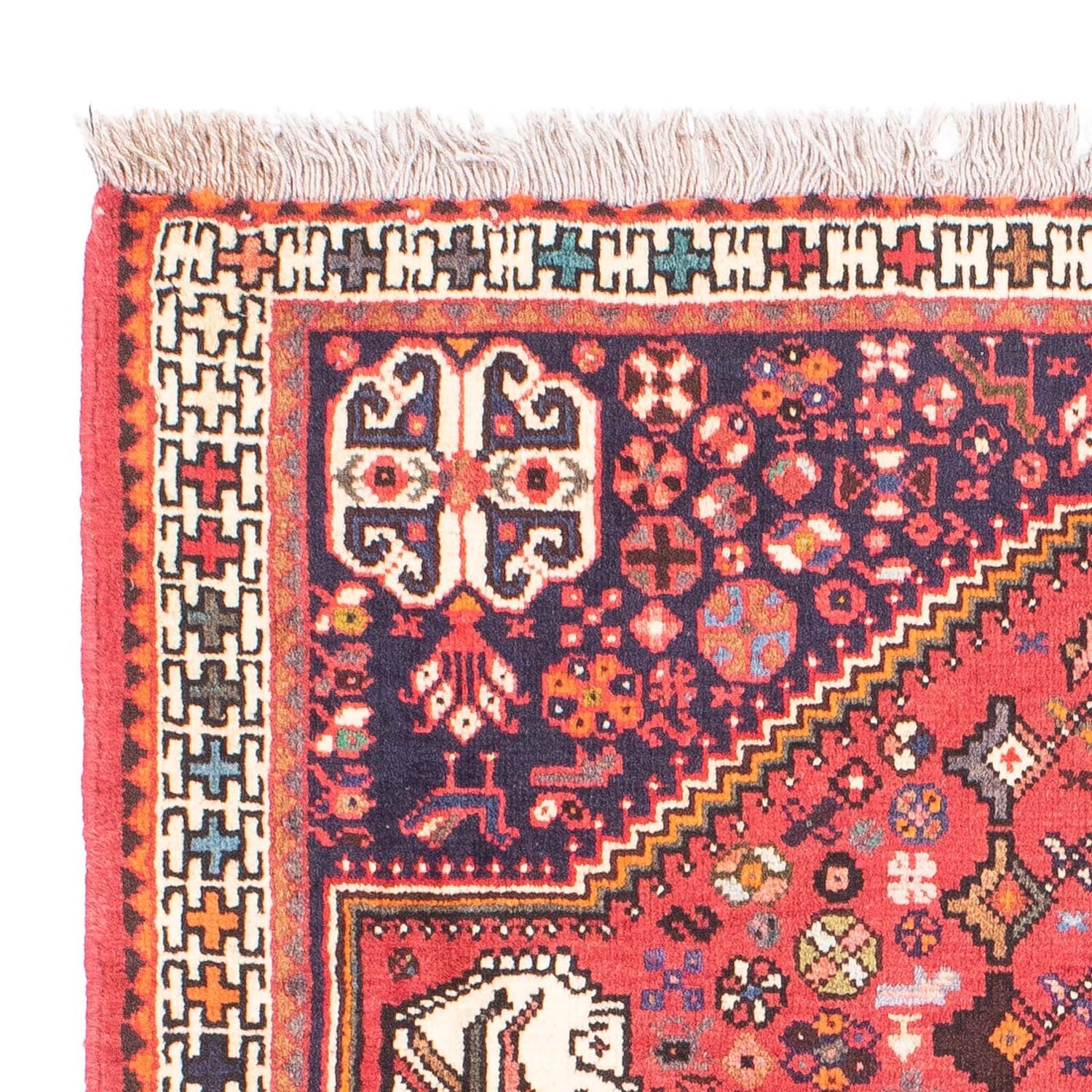 Perserteppich - Nomadic 144 x 103 cm - rot