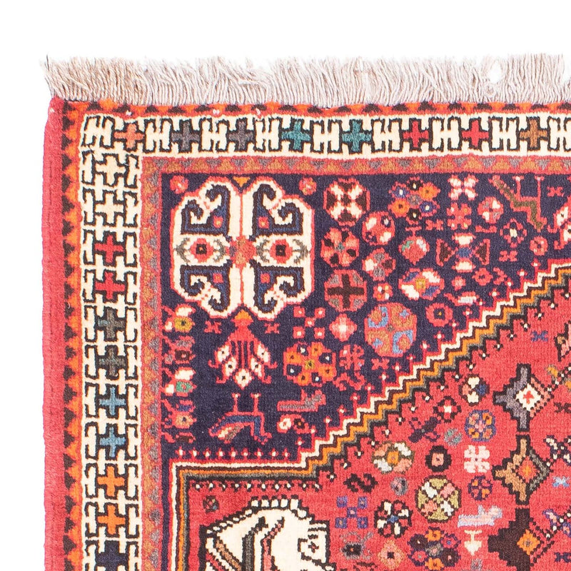 Perserteppich - Nomadic 144 x 103 cm - rot