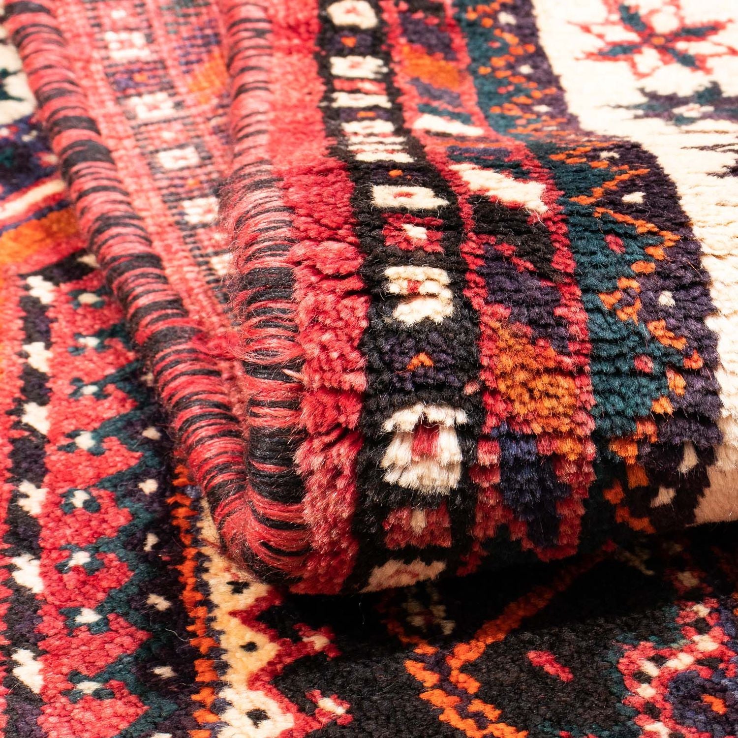 Perserteppich - Nomadic 155 x 110 cm - rot