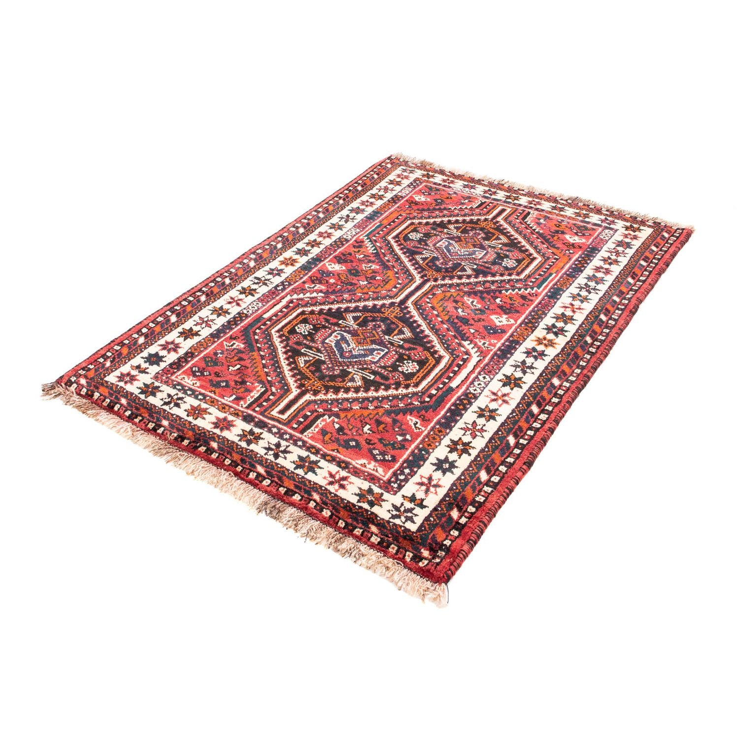 Perserteppich - Nomadic 155 x 110 cm - rot