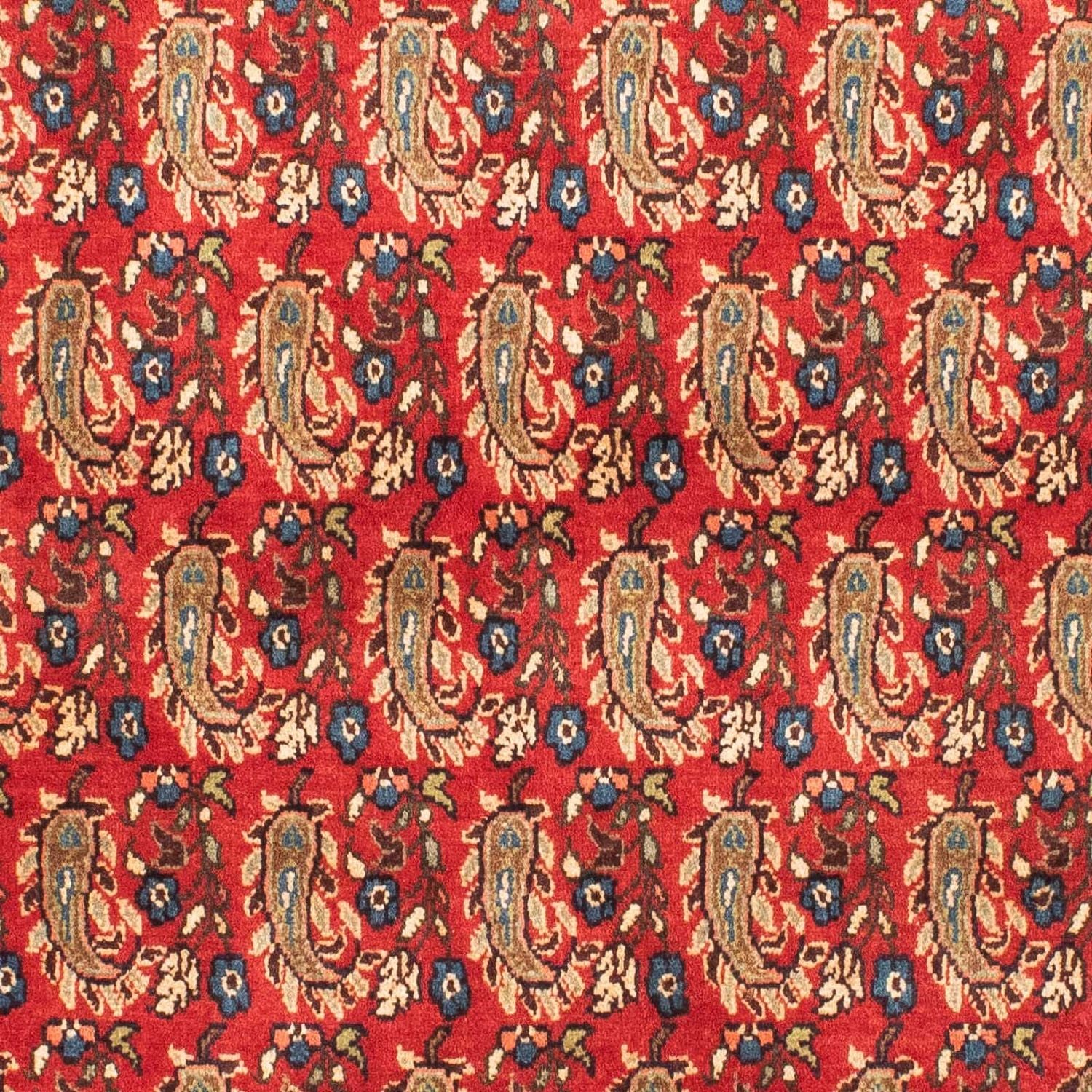 Perserteppich - Nomadic 160 x 110 cm - dunkelrot