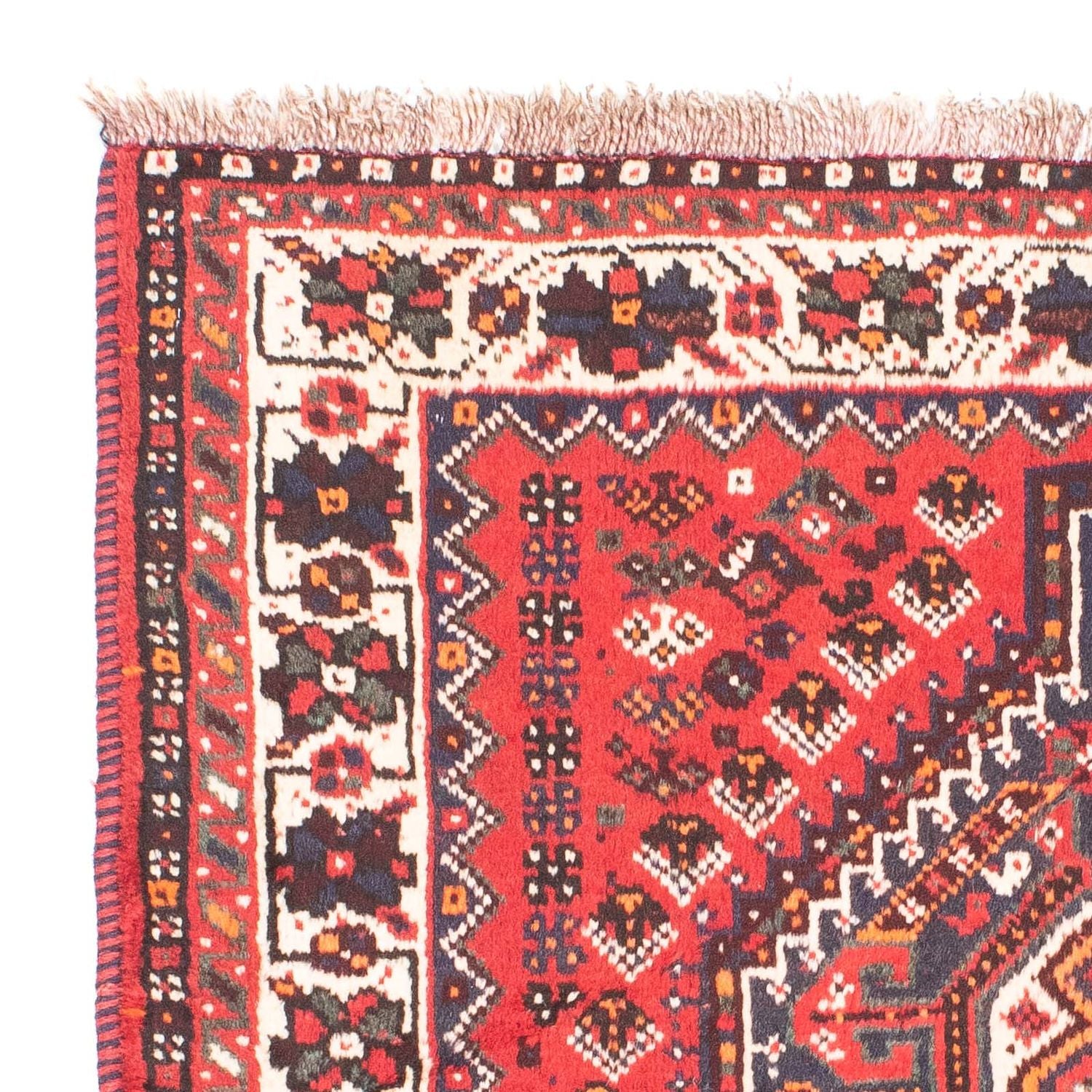 Perserteppich - Nomadic 155 x 110 cm - rot