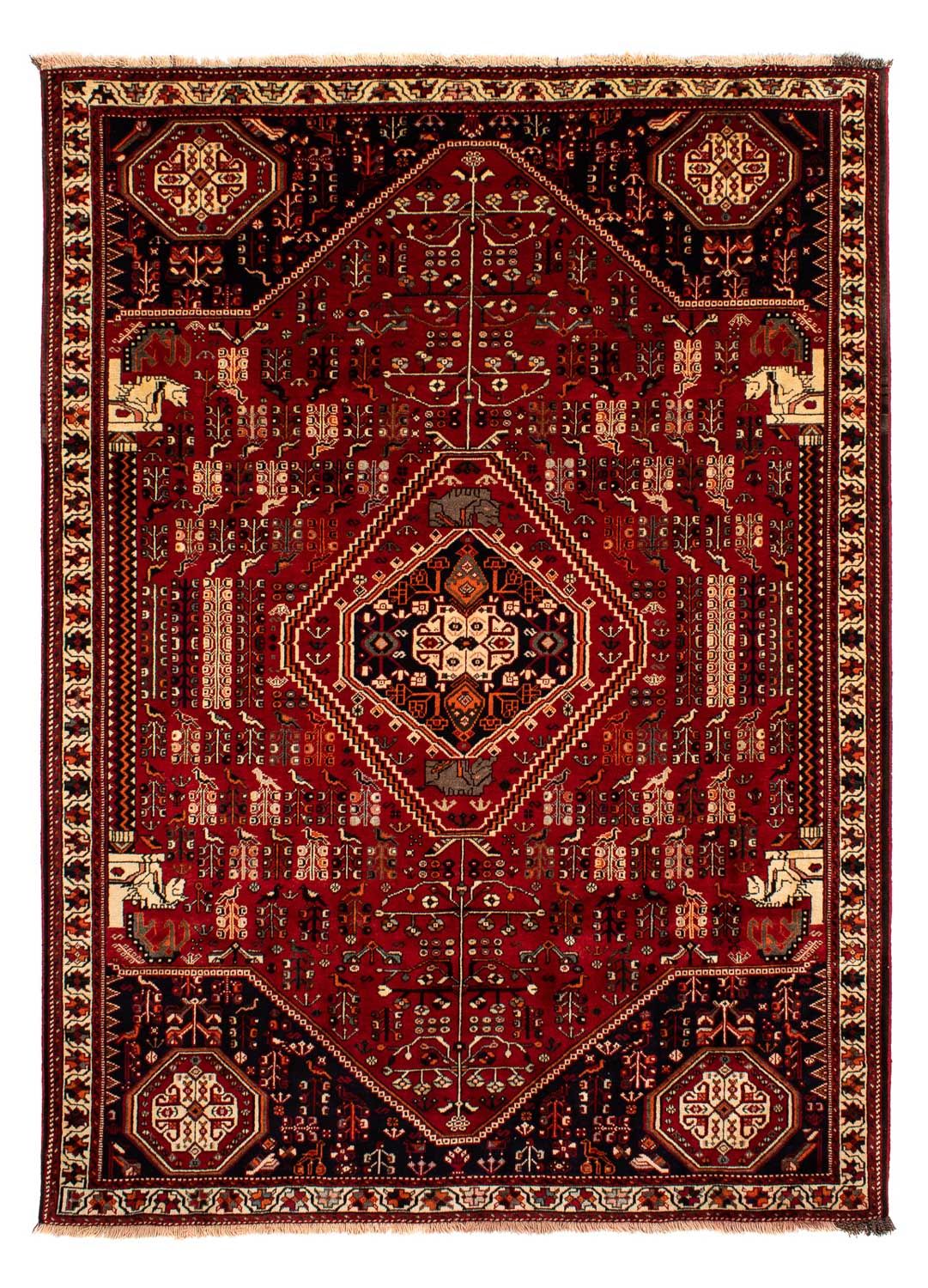 Perserteppich - Nomadic 295 x 205 cm - dunkelrot