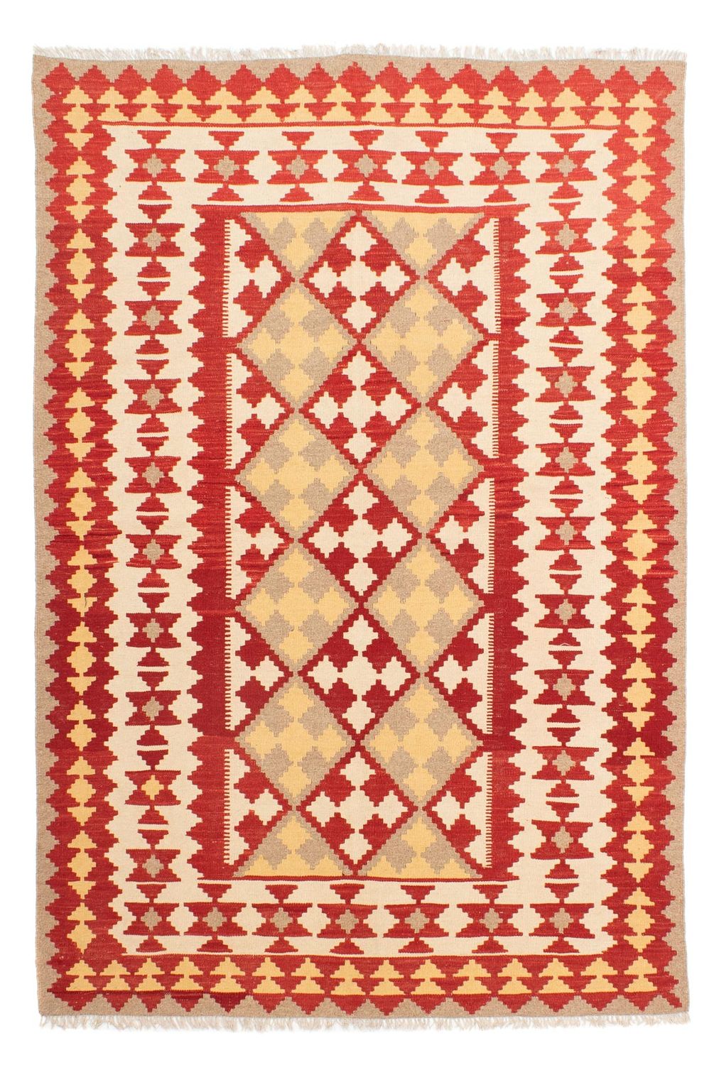 Kelim Teppich - Oriental 253 x 167 cm - mehrfarbig