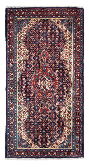 Perserteppich - Nomadic 135 x 67 cm - dunkelblau