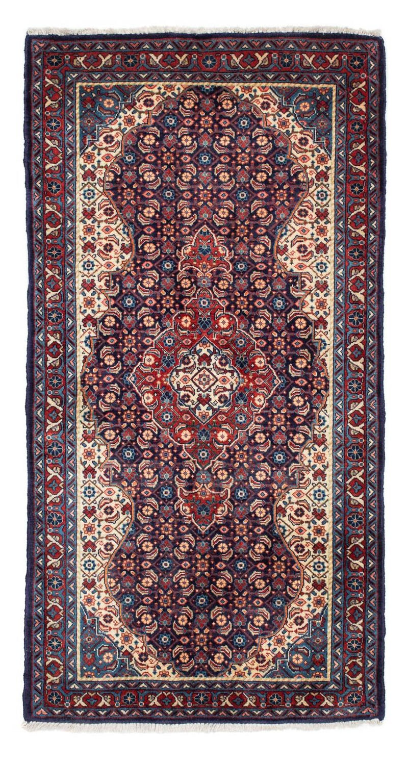 Perserteppich - Nomadic 135 x 67 cm - dunkelblau