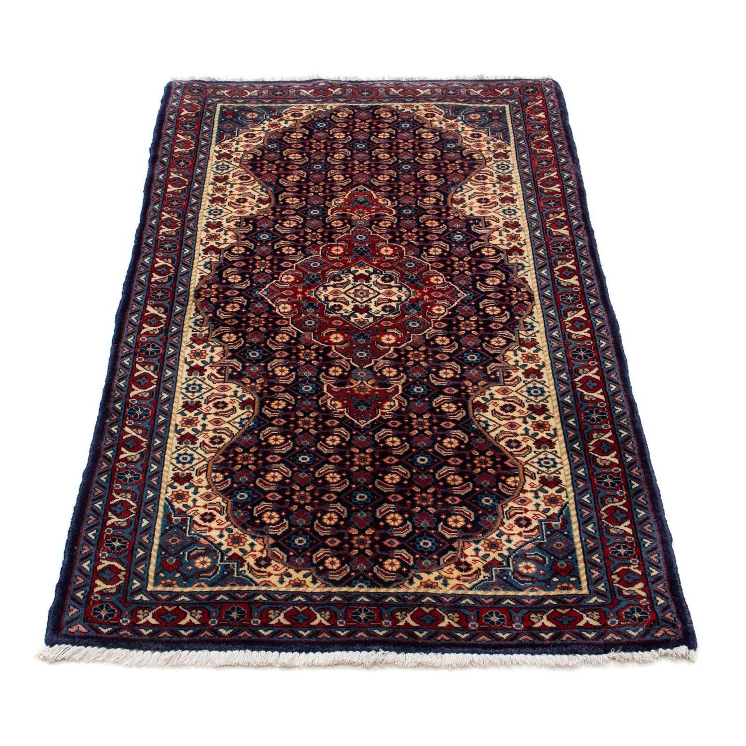 Perserteppich - Nomadic 135 x 67 cm - dunkelblau