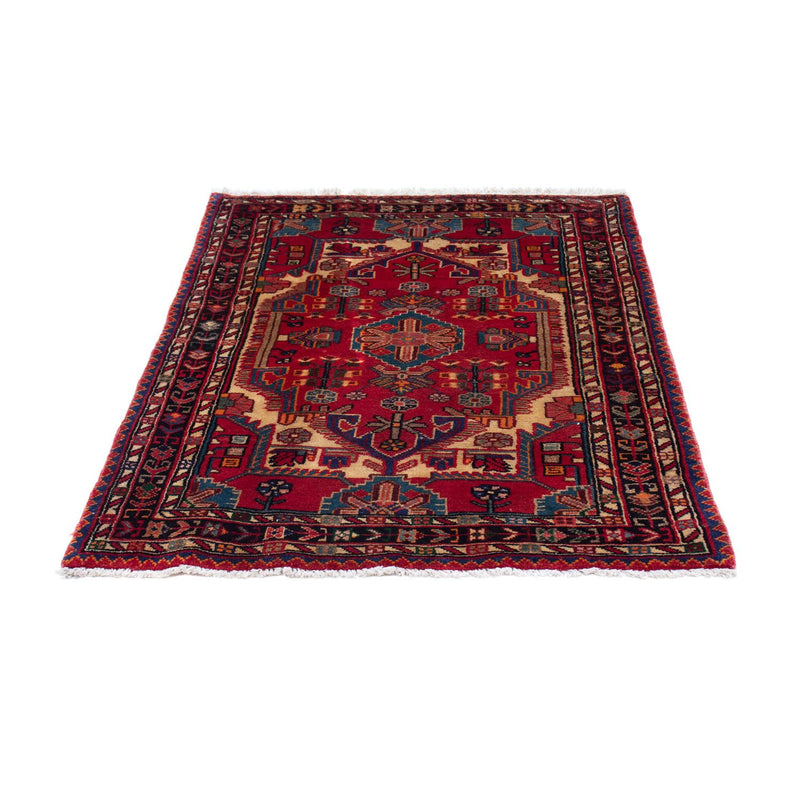 Perserteppich - Nomadic 125 x 93 cm - dunkelrot