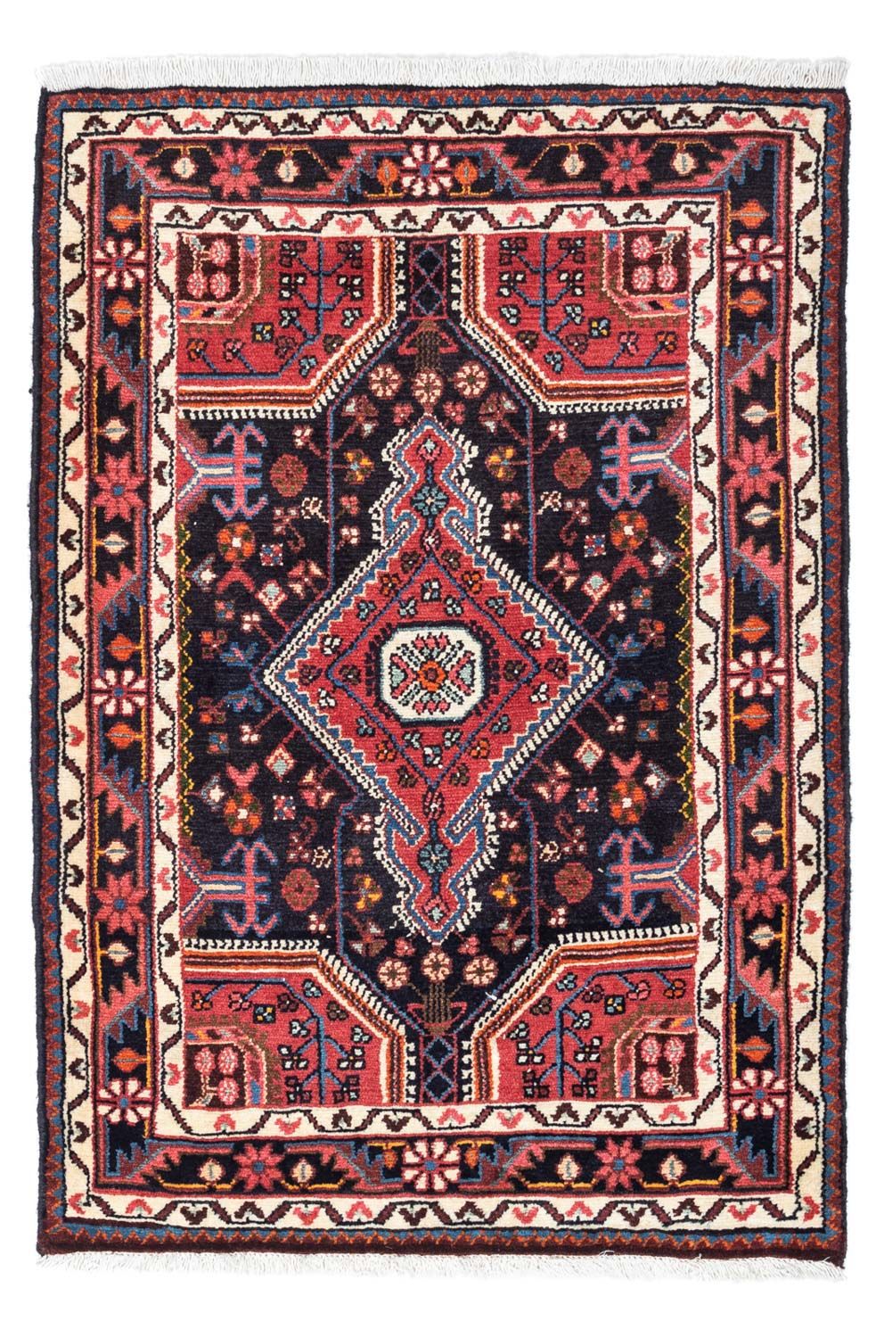 Perserteppich - Nomadic 121 x 82 cm - dunkelblau