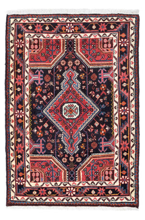 Perserteppich - Nomadic 121 x 82 cm - dunkelblau