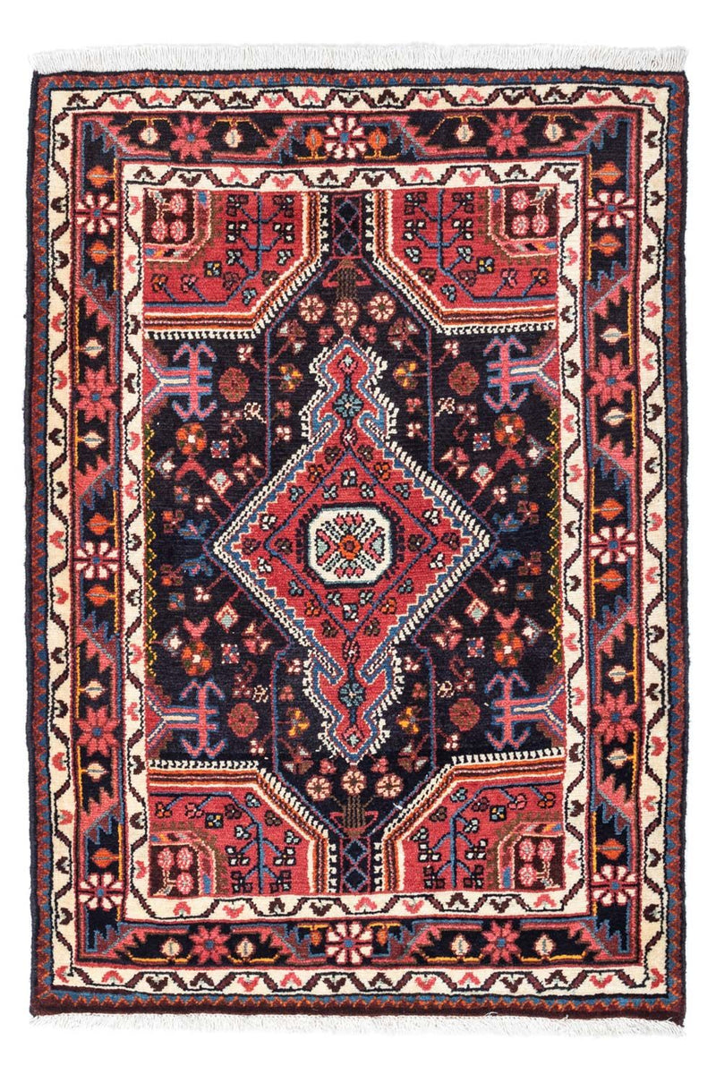 Perserteppich - Nomadic 121 x 82 cm - dunkelblau