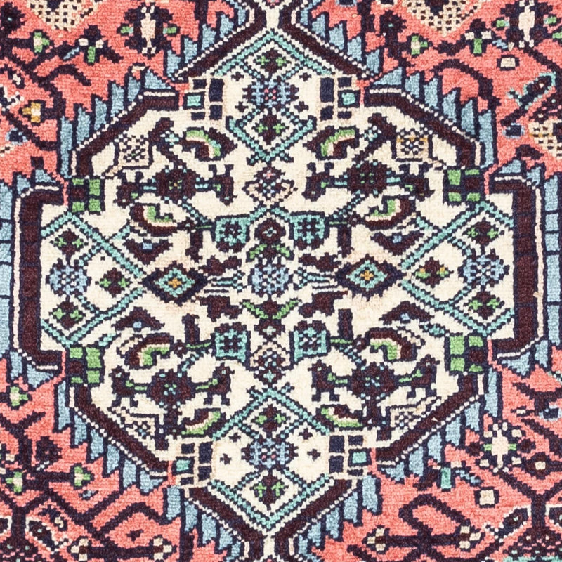Perserteppich - Nomadic 118 x 85 cm - hellrot