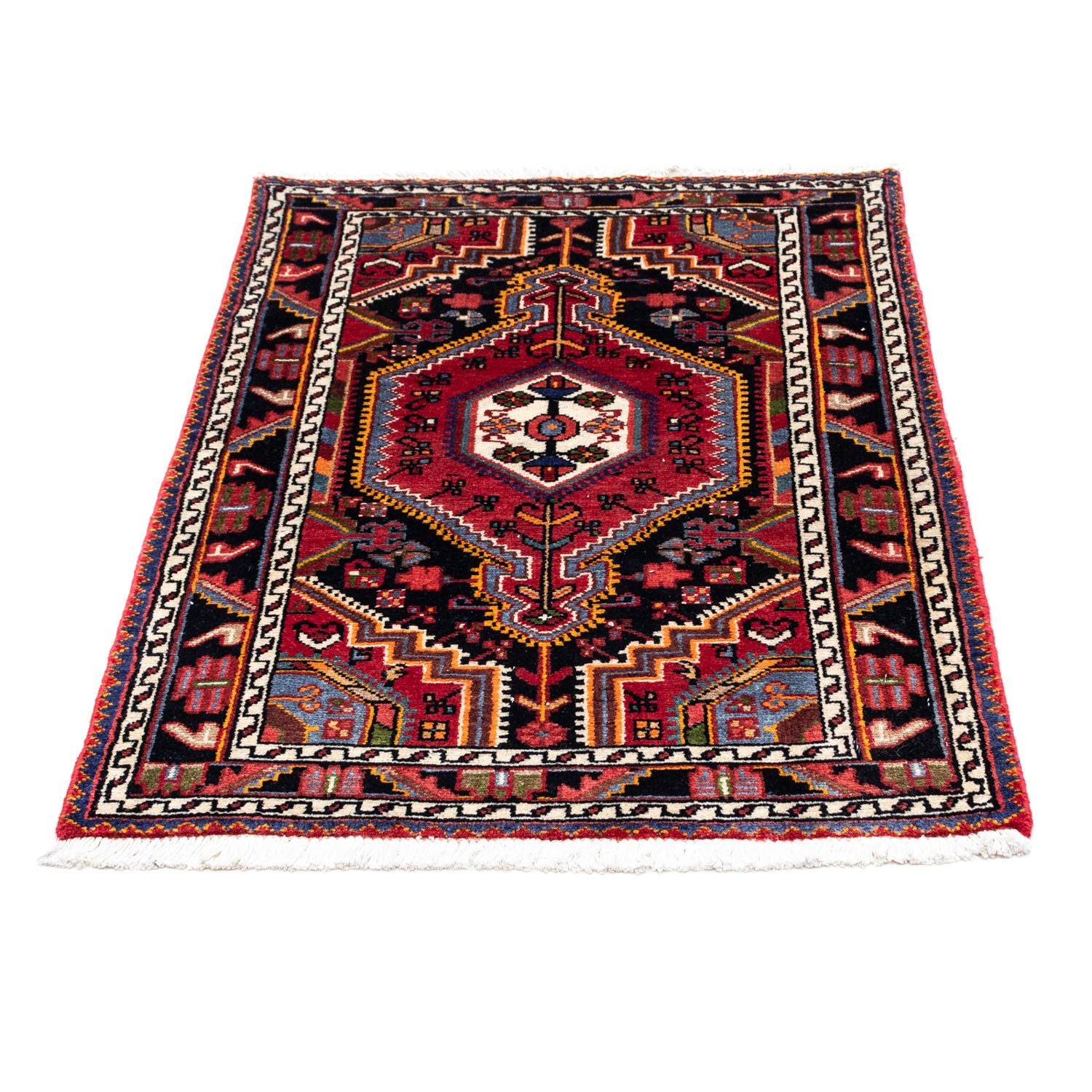 Perserteppich - Nomadic 117 x 77 cm - hellrot