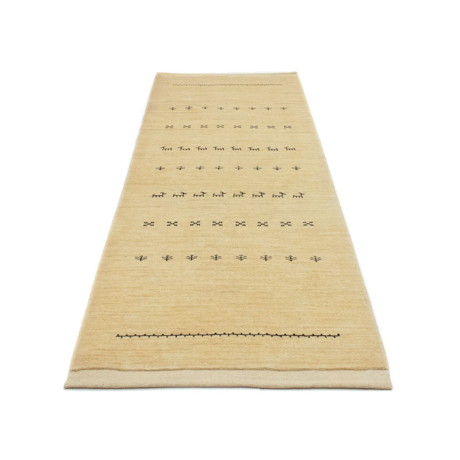 Gabbeh Teppich - Perser 255 x 85 cm