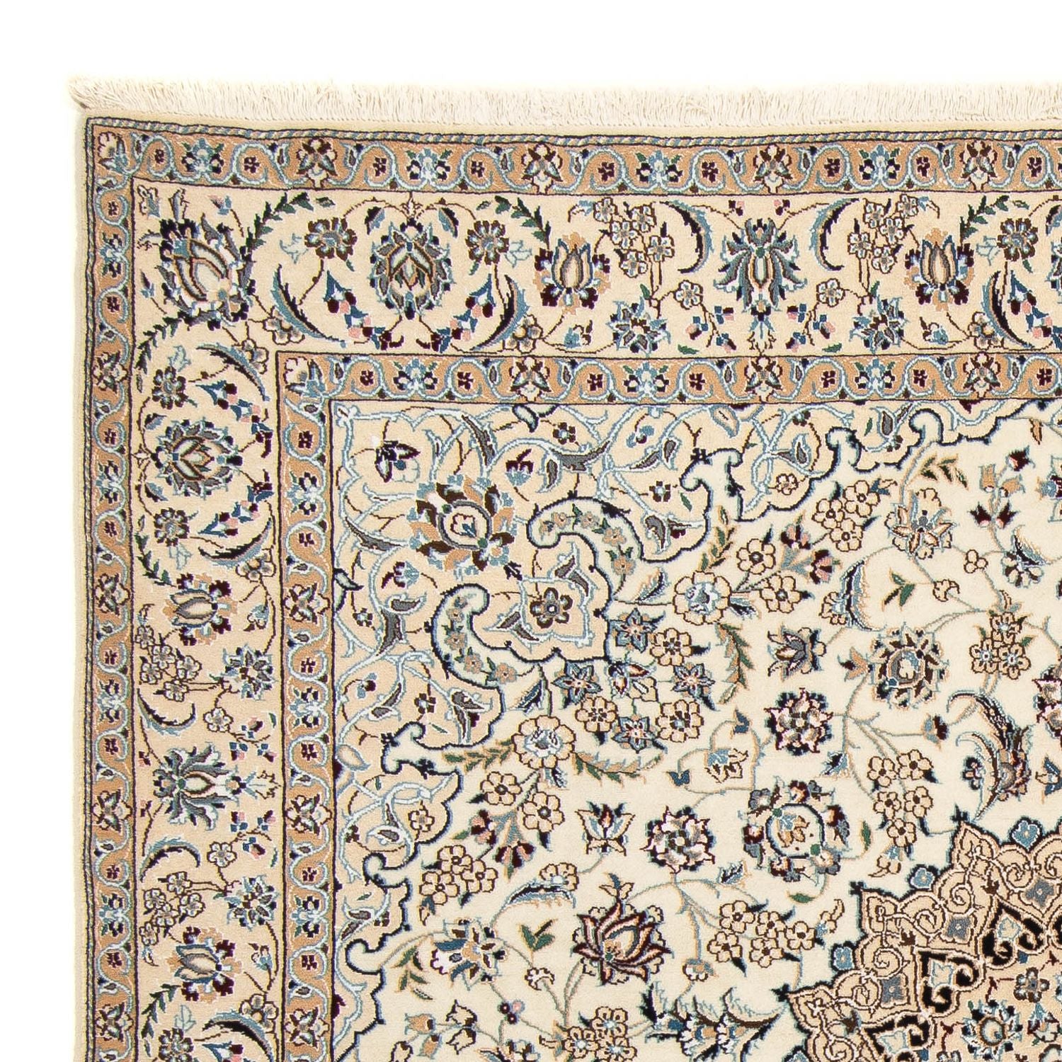 Perserteppich - Nain - Royal 202 x 201 cm Quadratischer Teppich