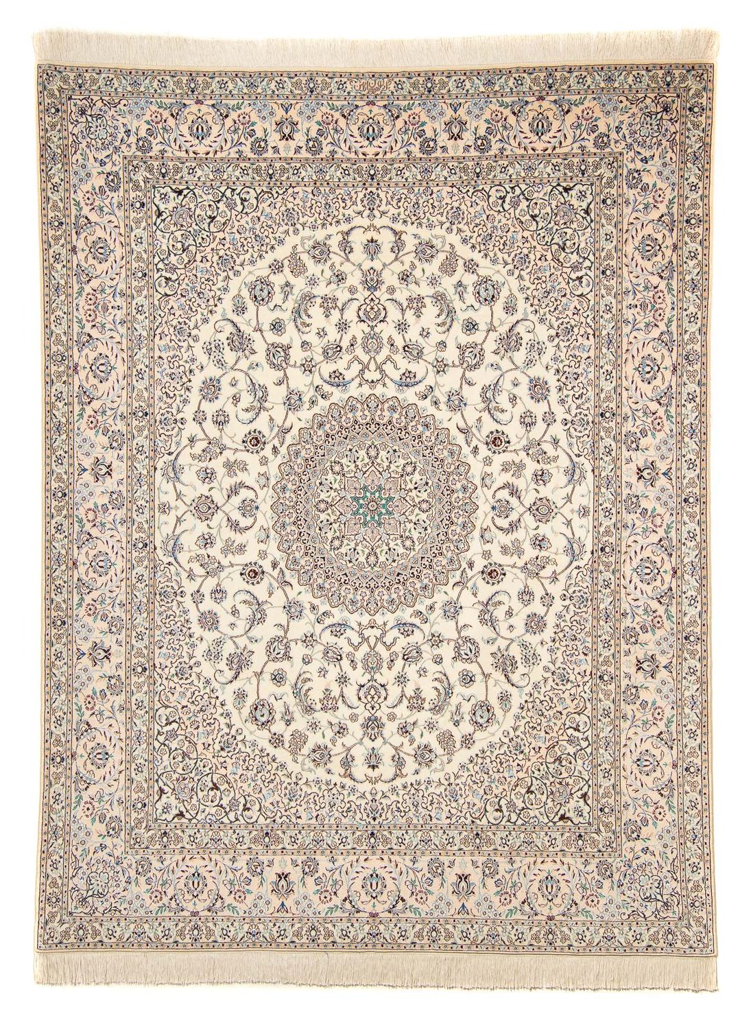 Perserteppich - Nain - Premium 262 x 209 cm Wohnzimmer Teppich