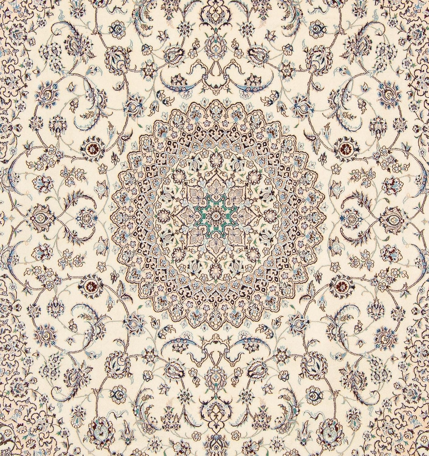 Perserteppich - Nain - Premium 262 x 209 cm Wohnzimmer Teppich