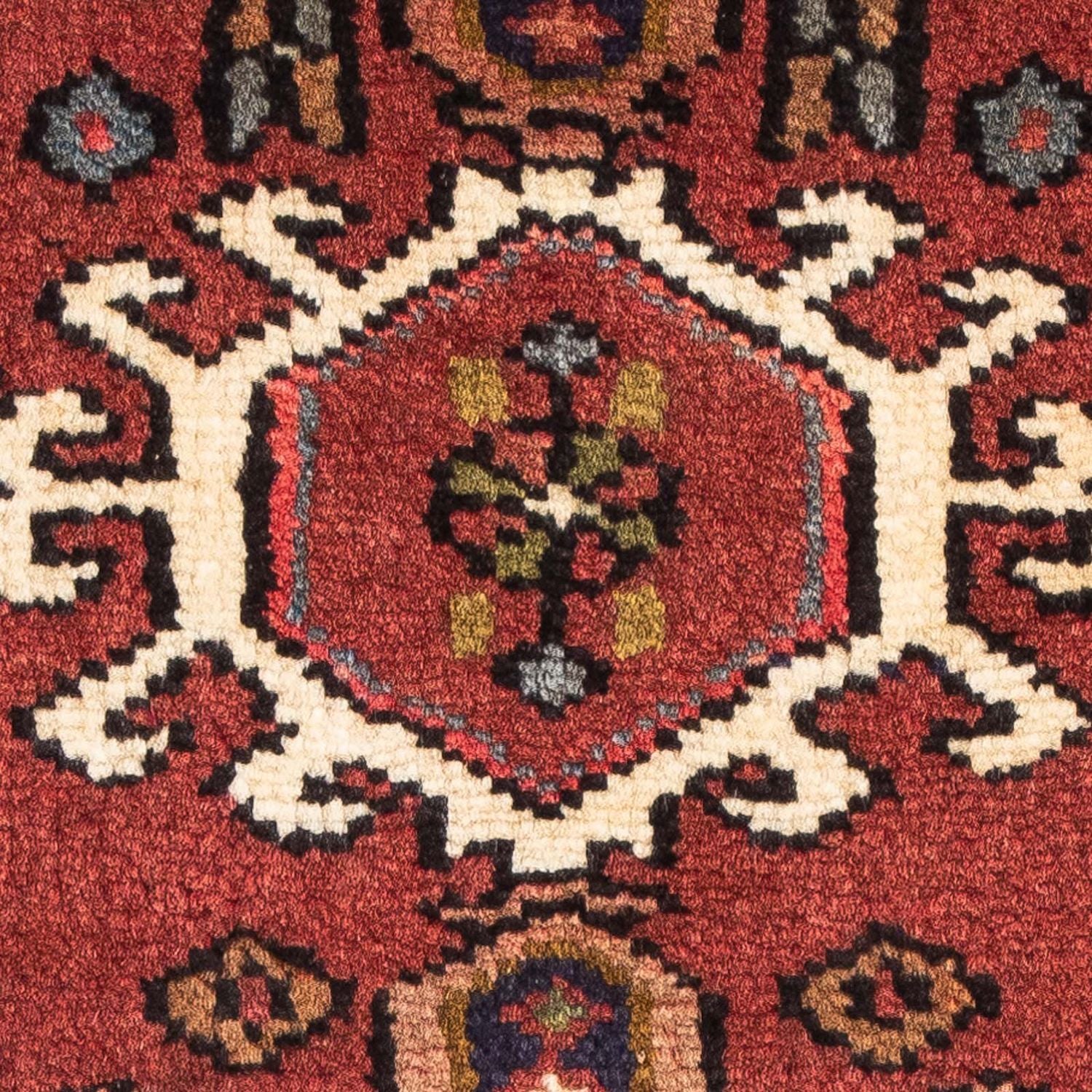 Perserteppich - Nomadic 98 x 70 cm - dunkelrot
