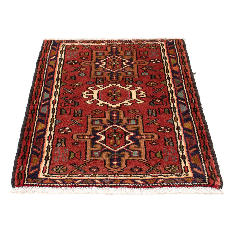 Perserteppich - Nomadic 98 x 70 cm - dunkelrot
