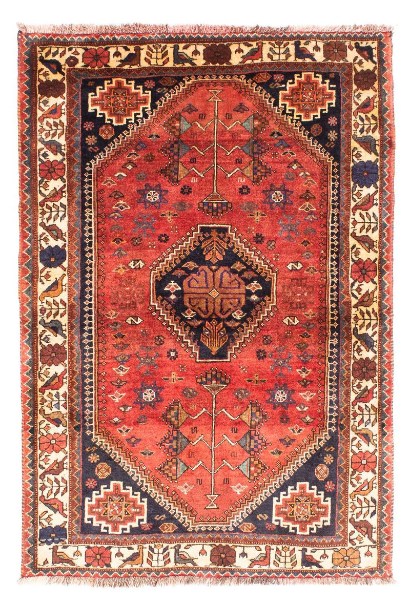 Perserteppich - Nomadic 170 x 118 cm - dunkelrot