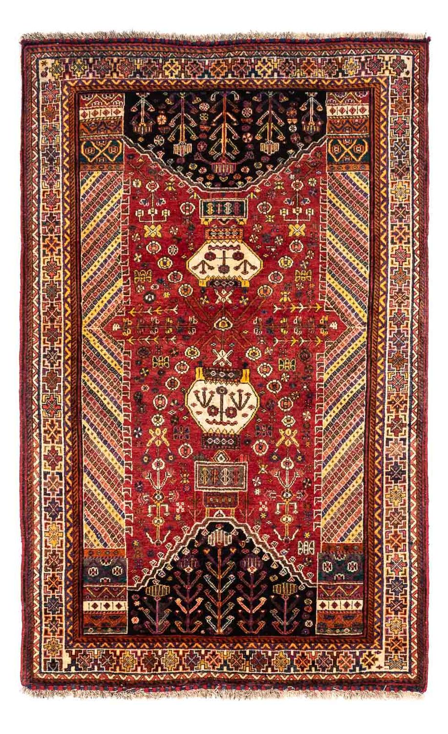 Perserteppich - Nomadic 250 x 153 cm - dunkelrot