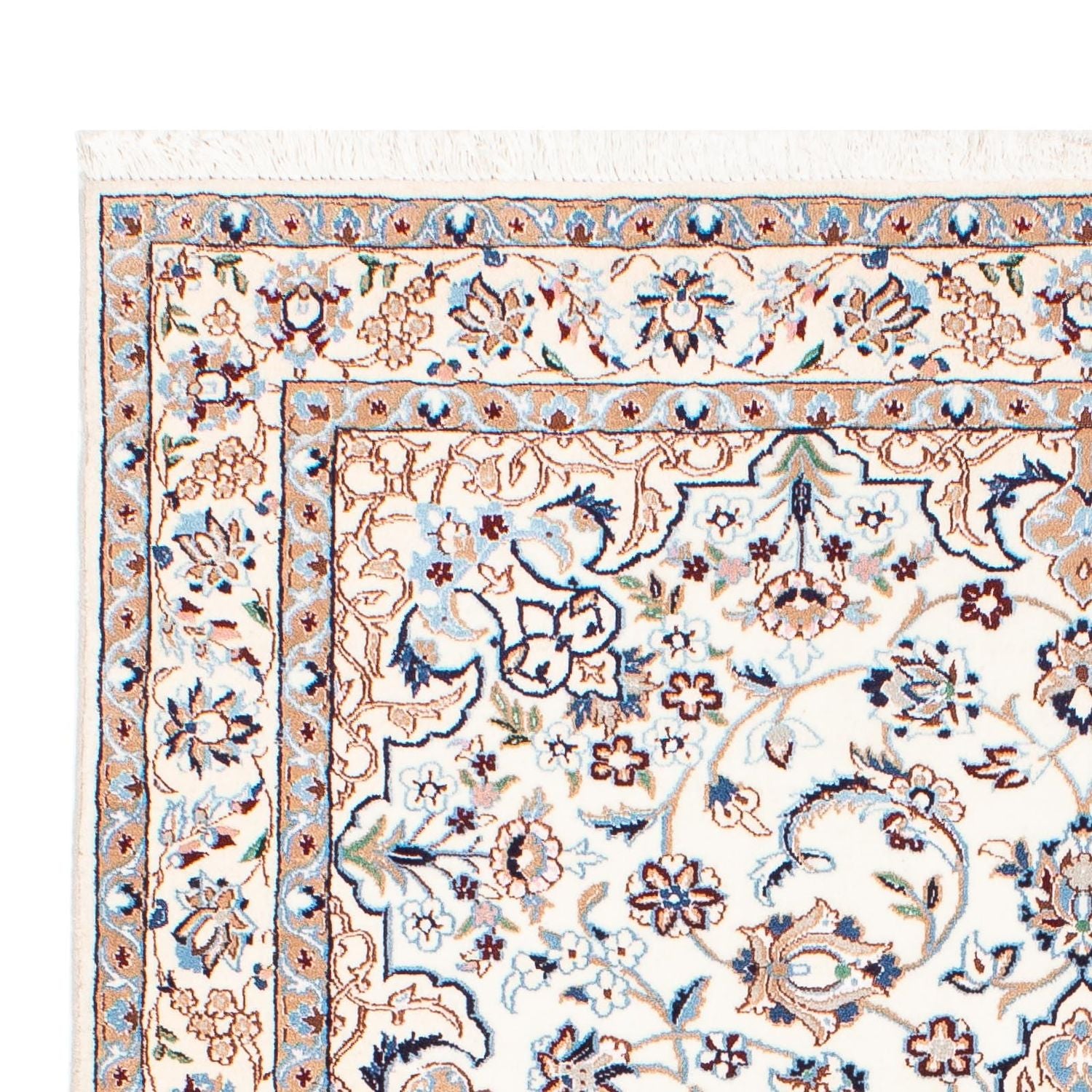 Perserteppich - Nain - Royal 199 x 128 cm Wohnzimmer Teppich