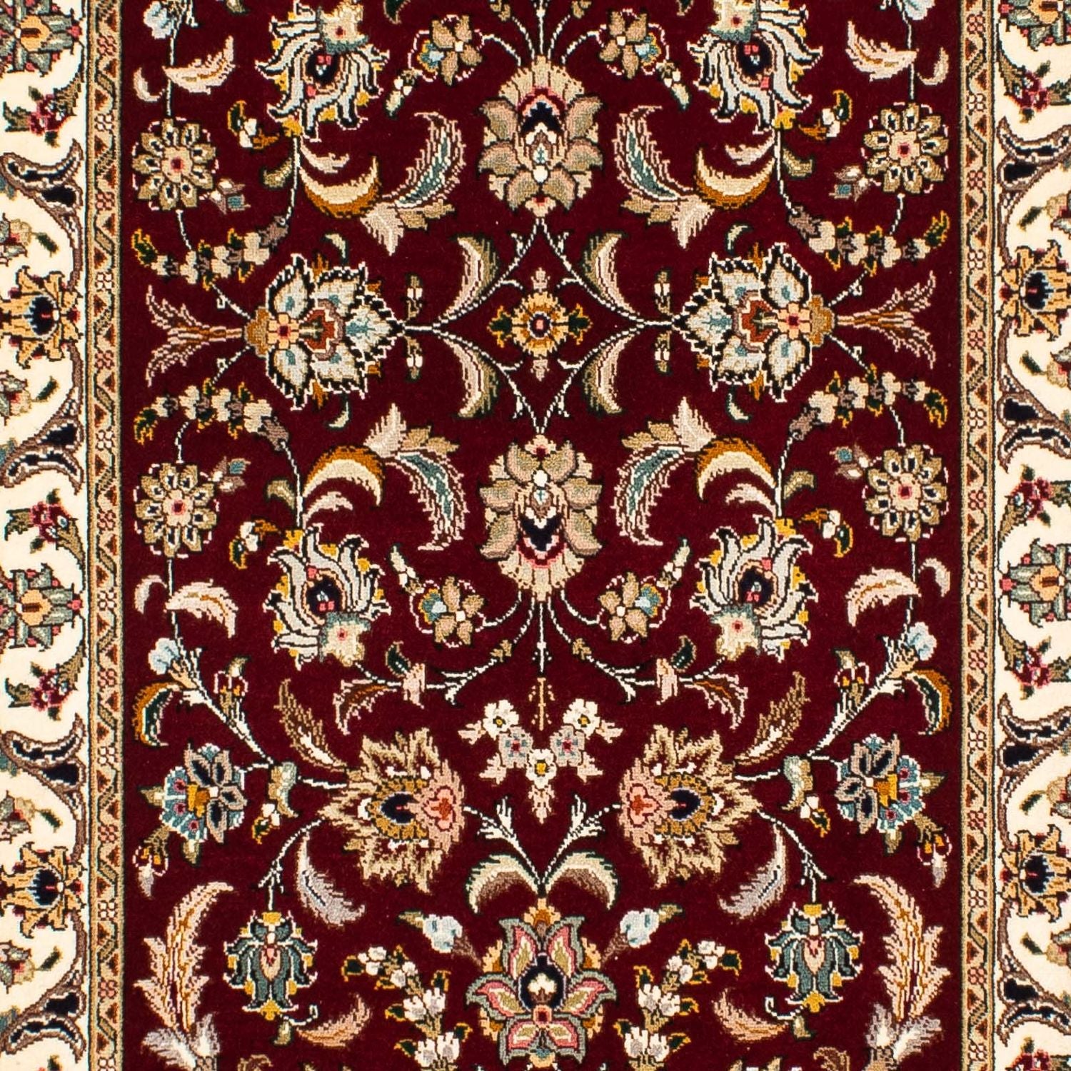 Perserteppich - Täbriz - Royal 317 x 88 cm Teppich Läufer