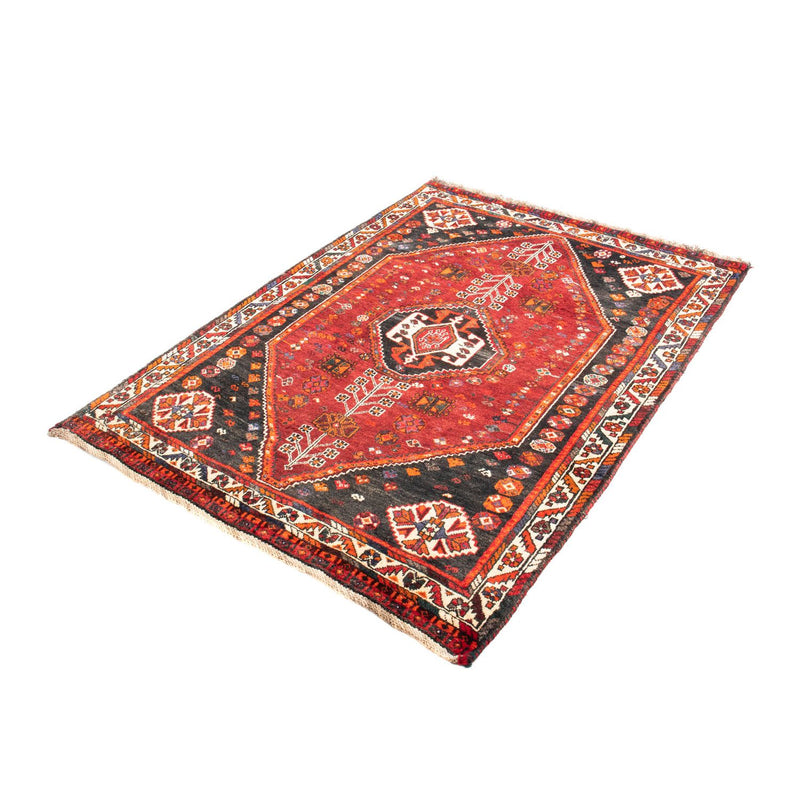Perserteppich - Nomadic 148 x 108 cm - dunkelrot