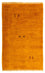 Gabbeh Teppich - Perser 132 x 86 cm - gold