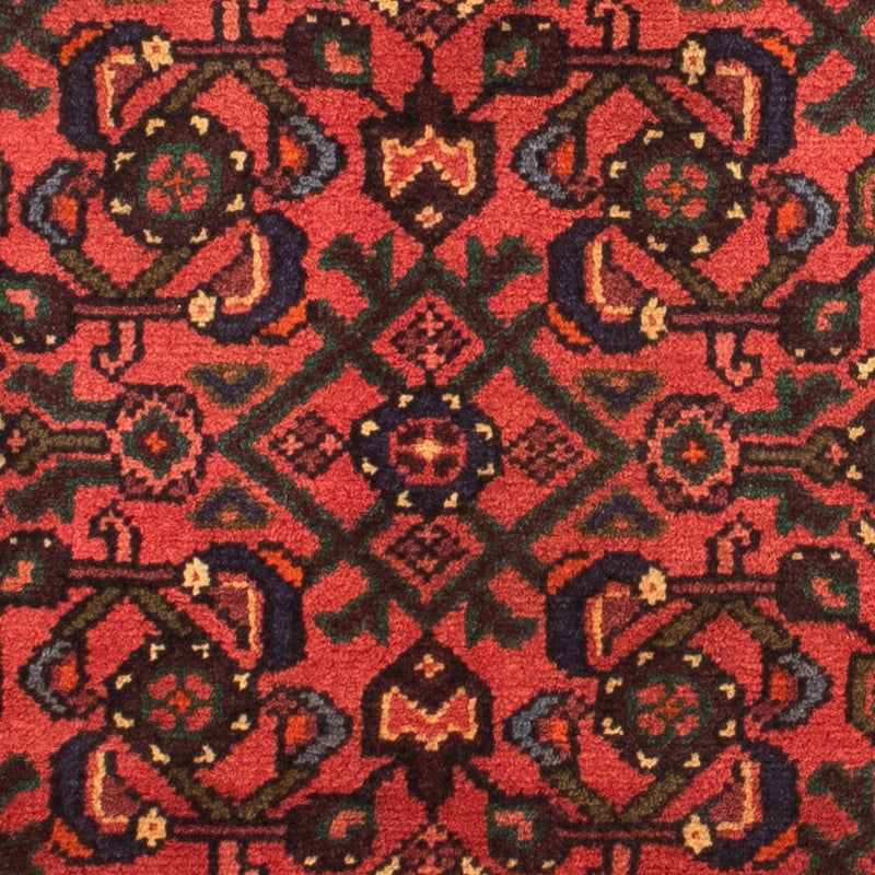 Perserteppich - Nomadic 160 x 115 cm - dunkelrot