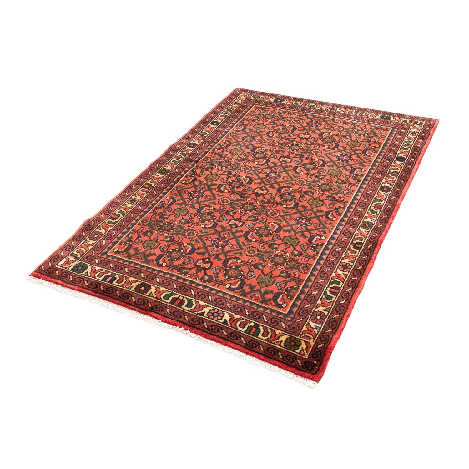 Perserteppich - Nomadic 160 x 115 cm - dunkelrot