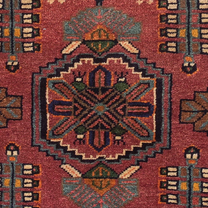 Perserteppich - Nomadic 120 x 86 cm - dunkelrot
