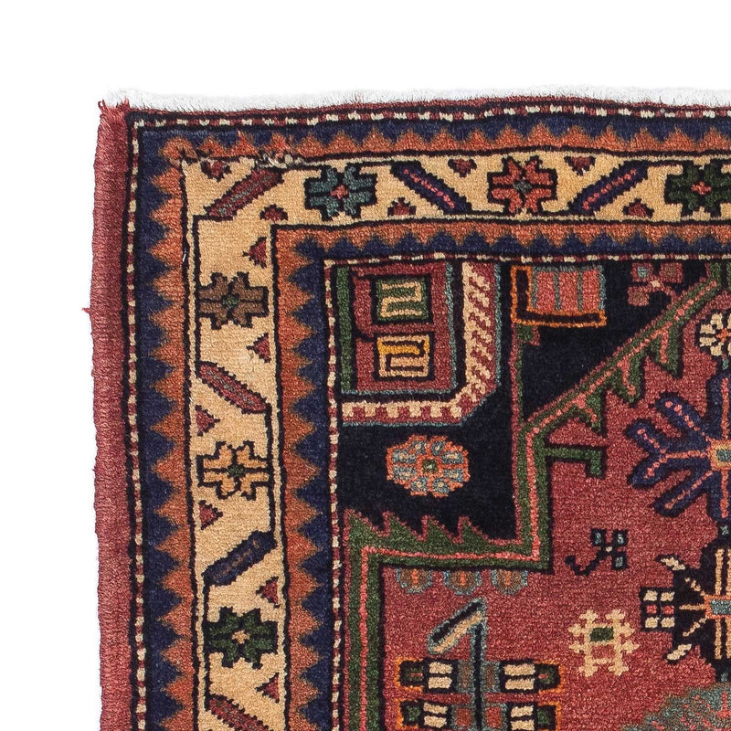 Perserteppich - Nomadic 120 x 86 cm - dunkelrot