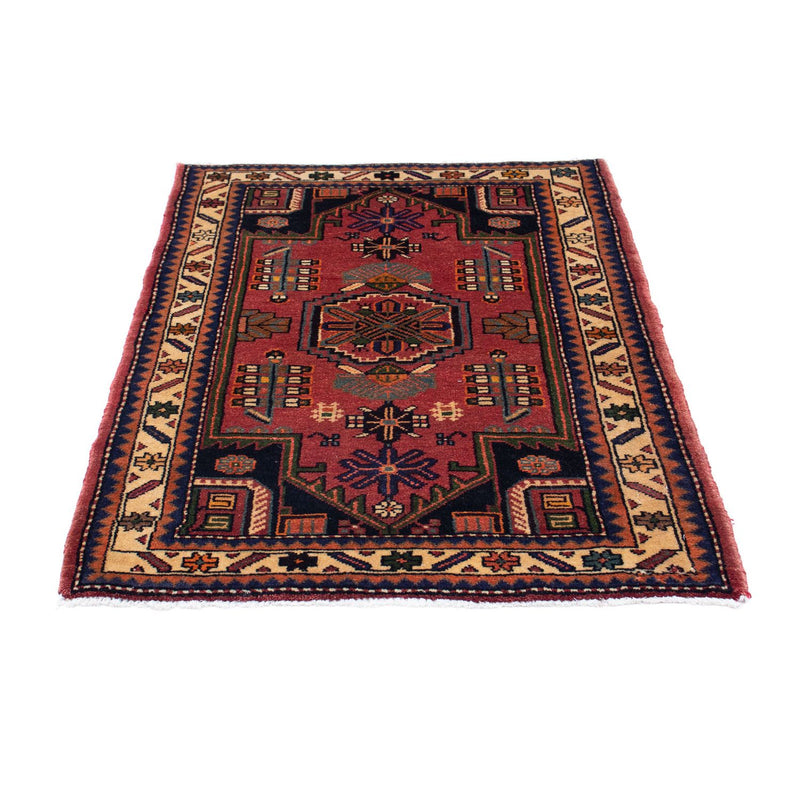 Perserteppich - Nomadic 120 x 86 cm - dunkelrot
