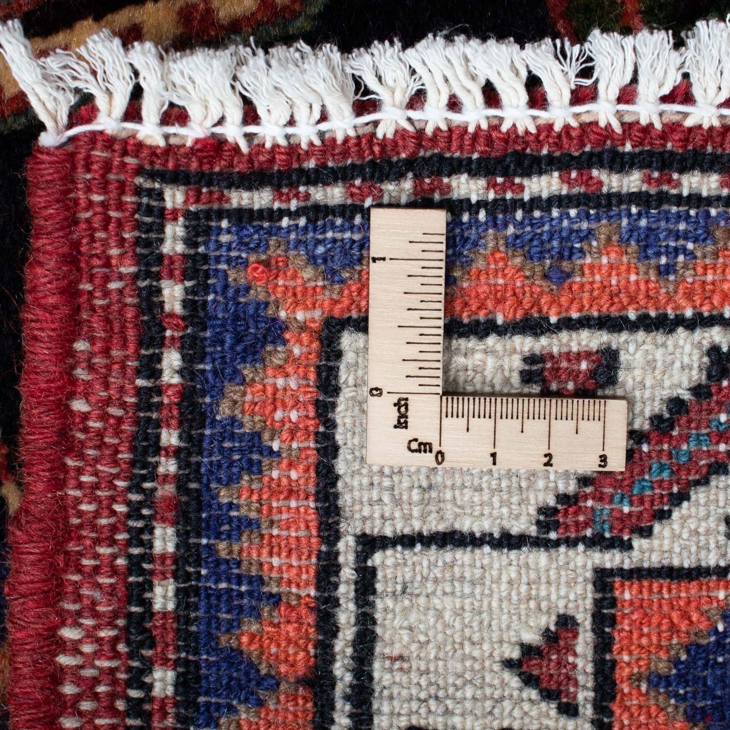 Perserteppich - Nomadic 120 x 86 cm - dunkelrot