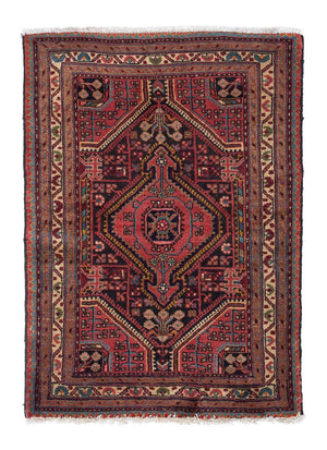 Perserteppich - Nomadic 115 x 83 cm - hellrot