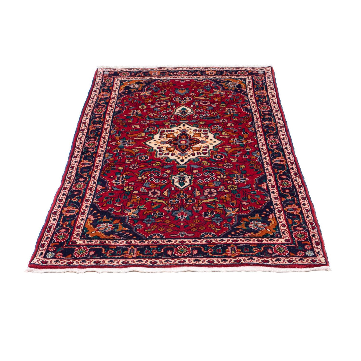 Perserteppich - Nomadic 128 x 88 cm - dunkelrot