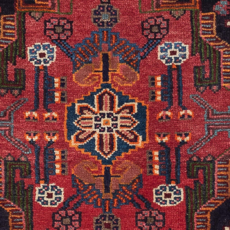 Perserteppich - Nomadic 125 x 90 cm - dunkelrot