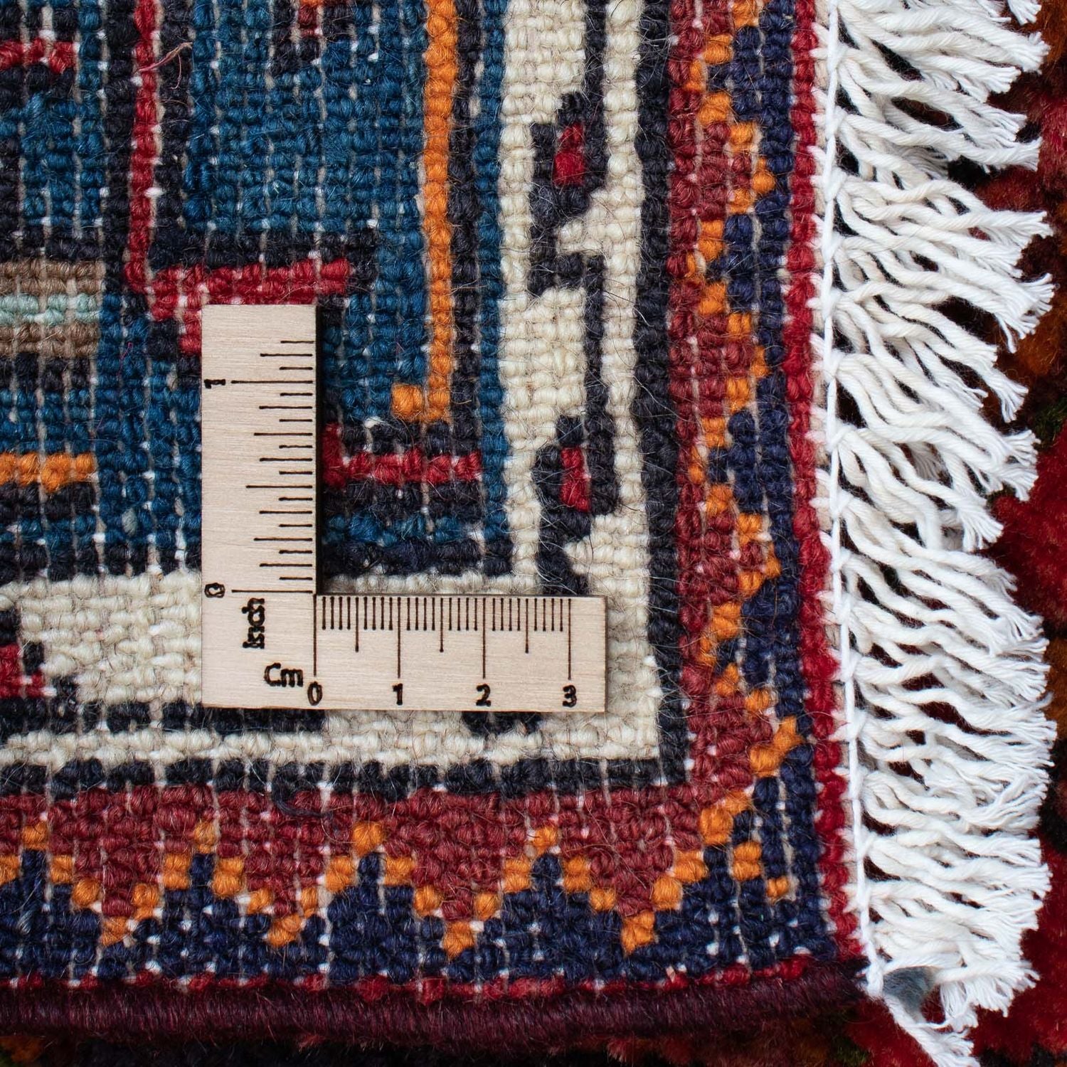 Perserteppich - Nomadic 125 x 90 cm - dunkelrot