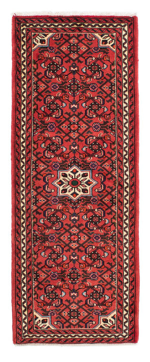 Perserteppich - Nomadic 198 x 75 cm - dunkelrot