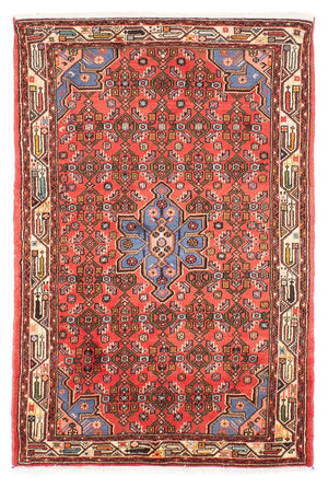 Perserteppich - Nomadic 150 x 102 cm - rot