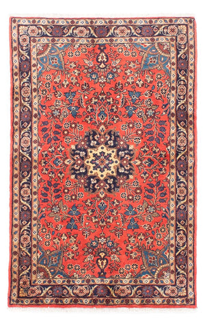 Perserteppich - Nomadic 150 x 100 cm - rot
