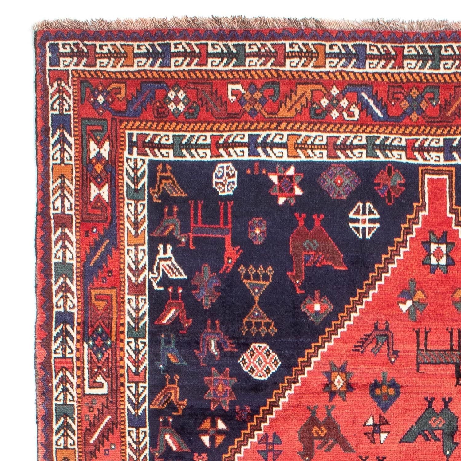 Perserteppich - Nomadic 300 x 200 cm - rot