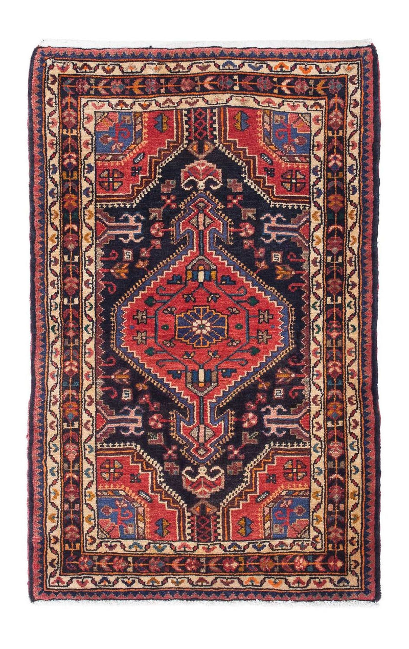 Perserteppich - Nomadic 130 x 85 cm - dunkelblau