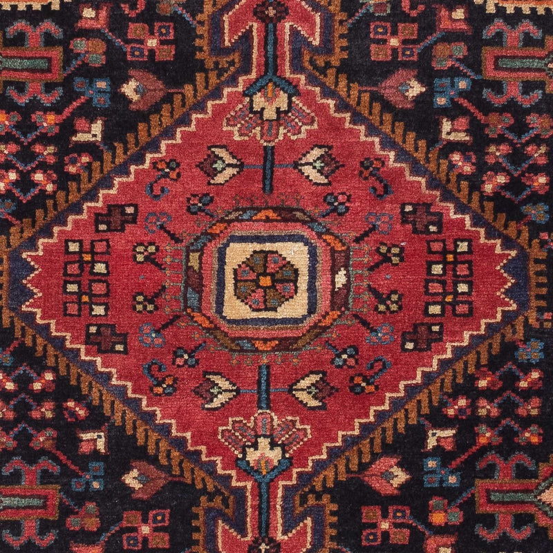 Perserteppich - Nomadic 127 x 95 cm - dunkelblau