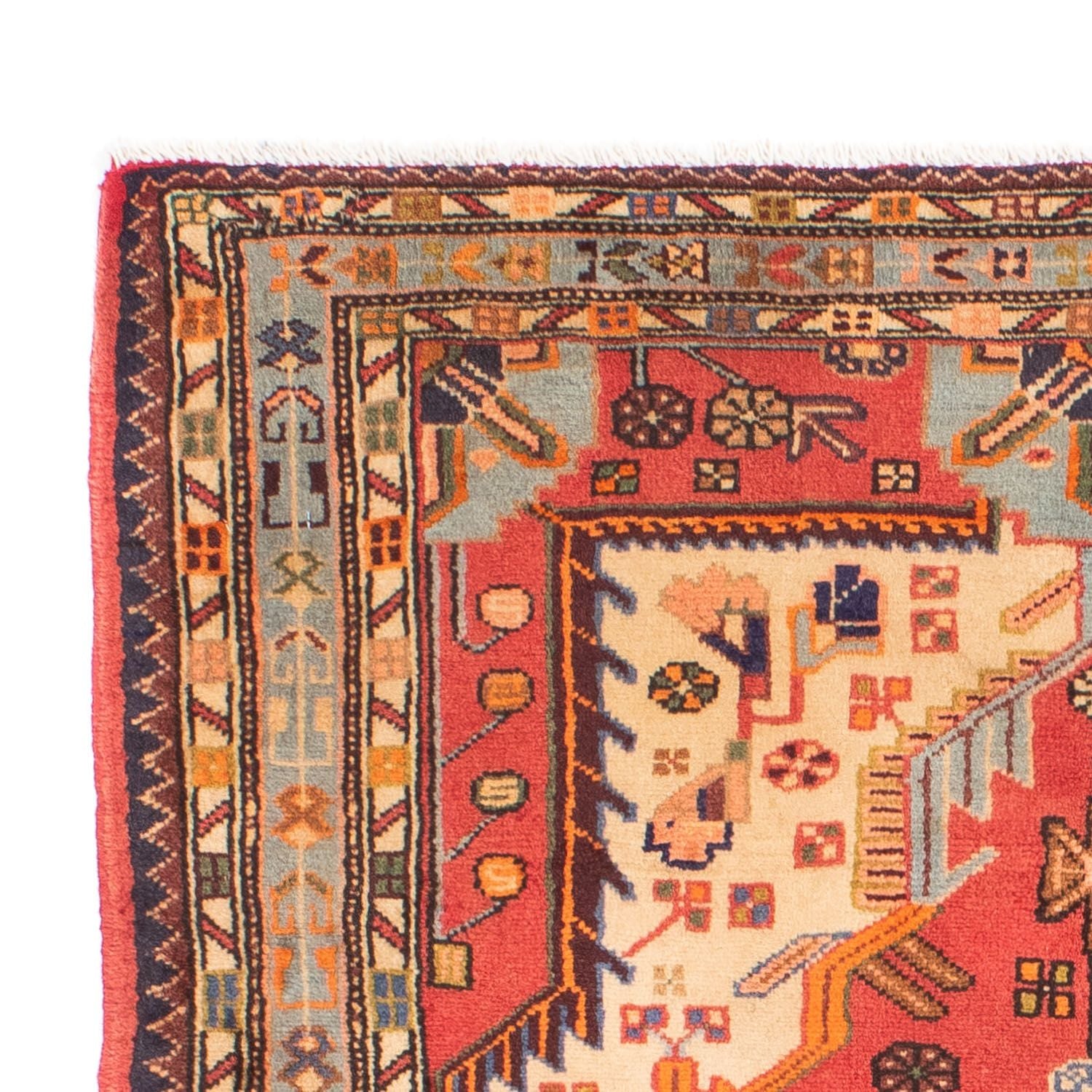 Perserteppich - Nomadic 170 x 115 cm - rot