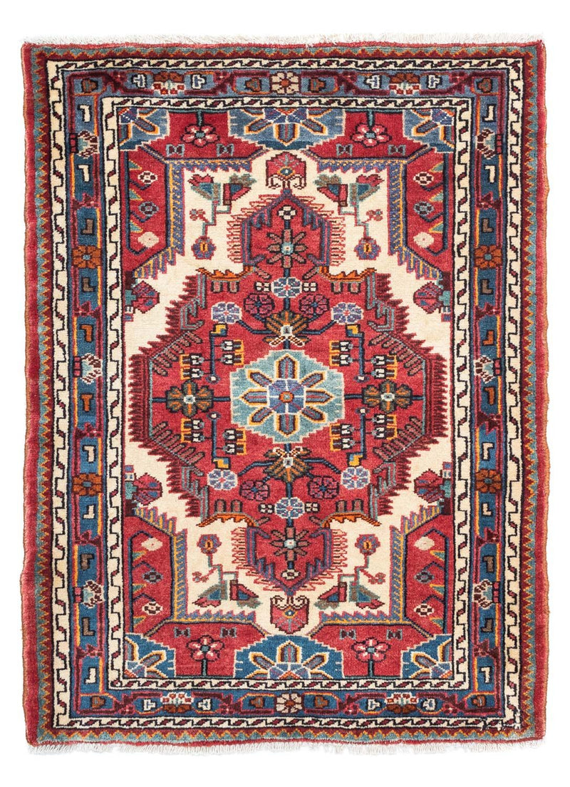Perserteppich - Nomadic 120 x 85 cm - rot
