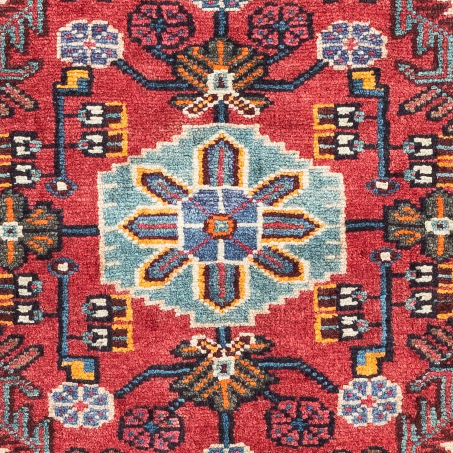 Perserteppich - Nomadic 120 x 85 cm - rot