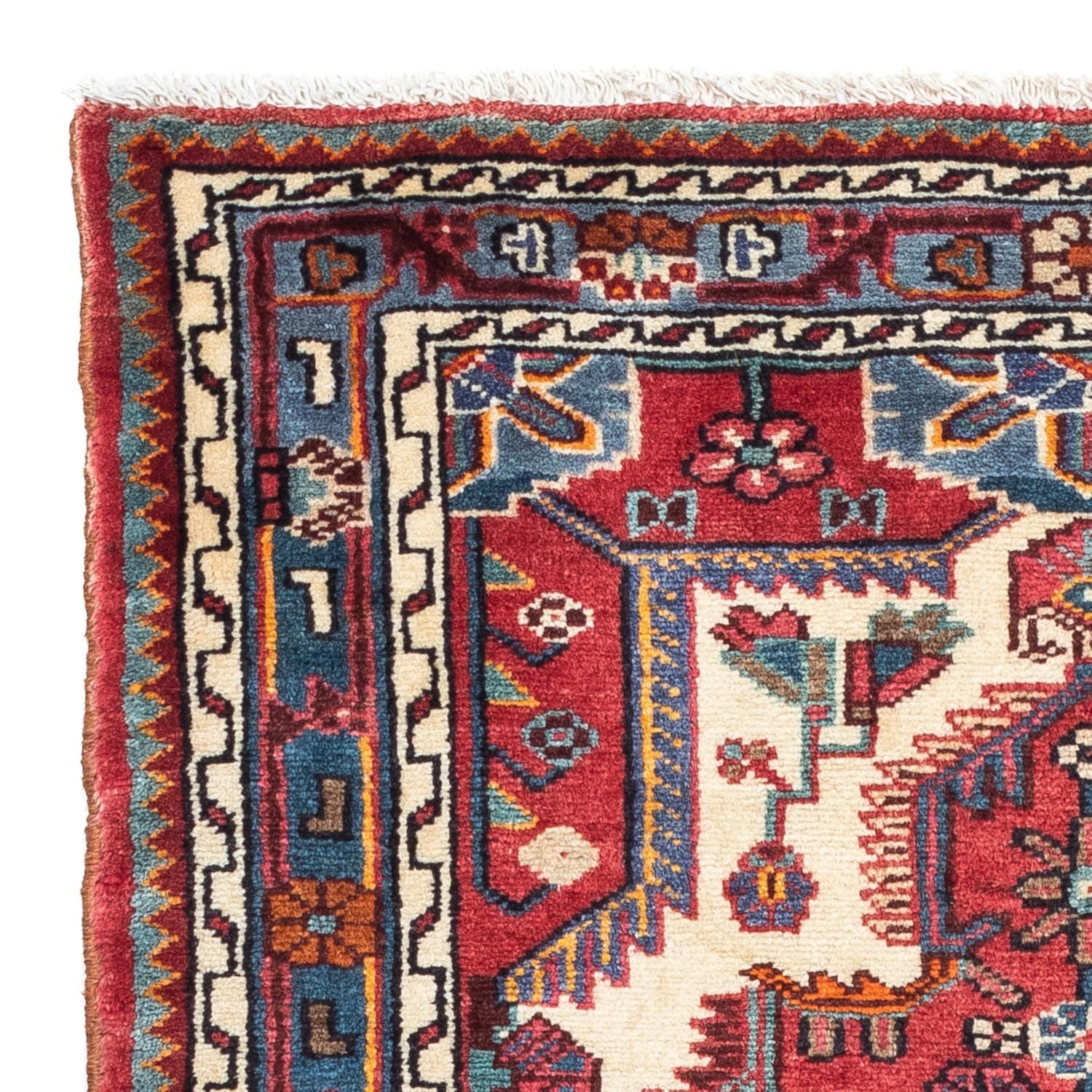 Perserteppich - Nomadic 120 x 85 cm - rot