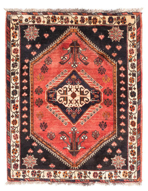 Perserteppich - Nomadic 147 x 110 cm - dunkelblau